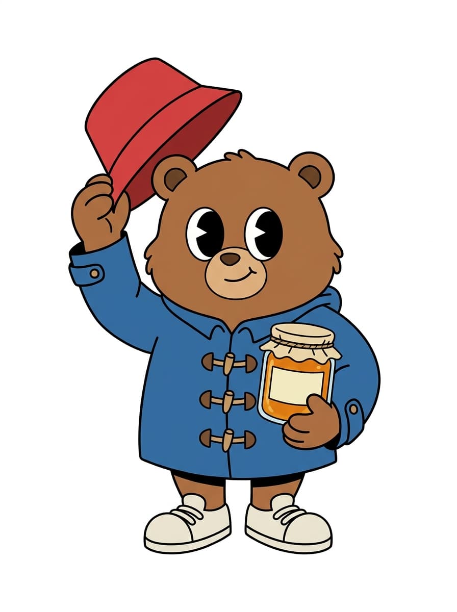 パディントンのキャラ画像