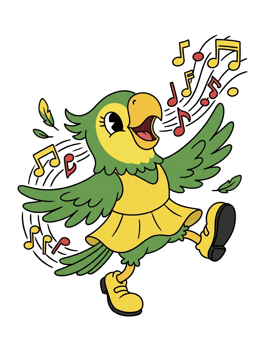 わくわくダンサーのキャラクター